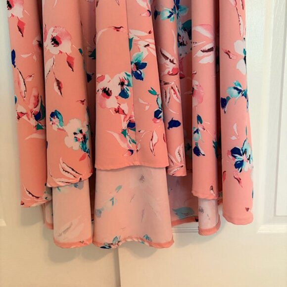 🌸 Lane Bryant Lena High-Low Midi Dress, Size 18 🌸 - Picture 8 of 12